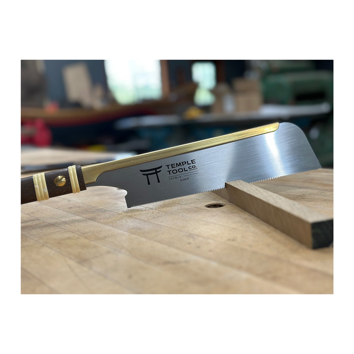 Temple Tool Serrucho Japonés Dozuki 240mm Cola de Milano