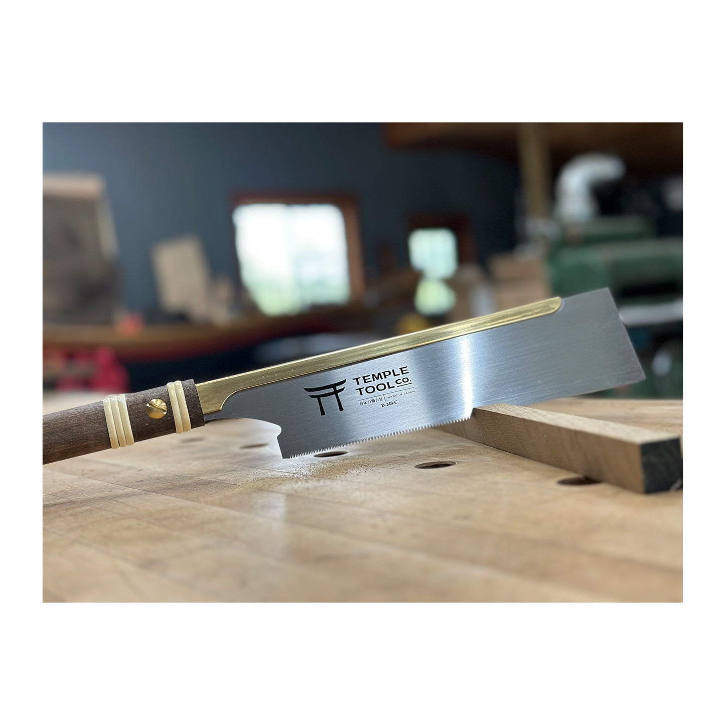 Temple Tool Serrucho Japonés Dozuki 240mm Corte Transversal