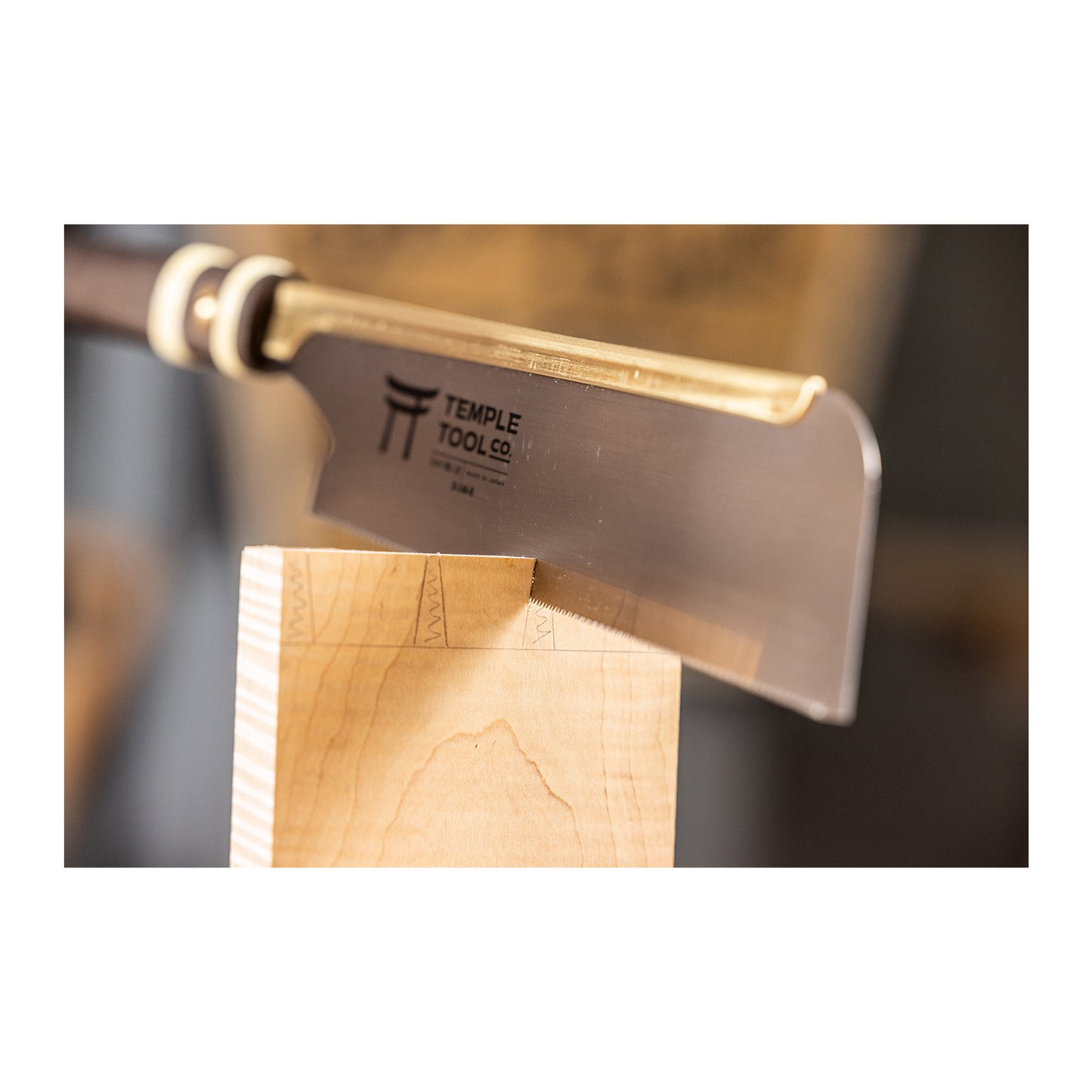 Temple Tool Serrucho Japonés Dozuki 240mm Cola de Milano